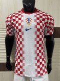 26/27 Croatia Home Player Version Soccer Jersey