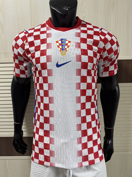 26/27 Croatia Home Player Version Soccer Jersey
