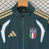26/27 Italy Green Windbreaker Tracksuit