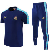 26/27 Marseille Royal Blue shirts pants suit