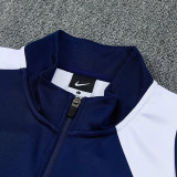 26/27 PSG Royal Blue Jacket Tracksuit(宝蓝/背上白色)