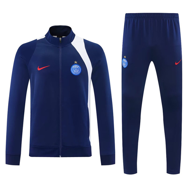26/27 PSG Royal Blue Jacket Tracksuit(宝蓝/背上白色)