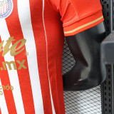 26/27 Chivas Home Player Version  Soccer Jersey