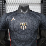 26/27 BAR Special Edition Grey Black Player Version Soccer Jersey