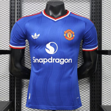 26/27 Man Utd Special Edition Blue Player Version Soccer Jersey