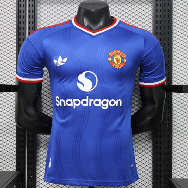 26/27 Man Utd Special Edition Blue Player Version Soccer Jersey