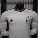 26/27 Spain Away Long Sleeve Player Version Soccer Jersey长袖