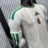 26/27 Algeria Home Long Sleeve Player Version Soccer Jersey