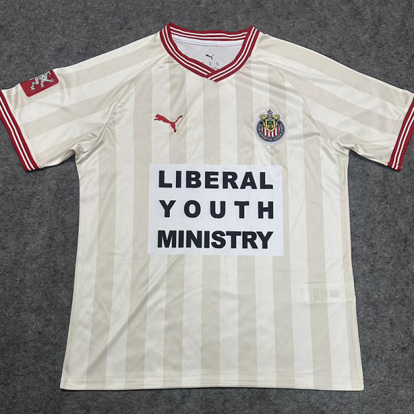 26/27 Chivas Commemorative Edition Retro White Fans Soccer Jersey