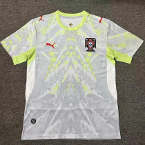 26/27 Portugal Grey gemstone pattern Edition Fans Soccer Jersey
