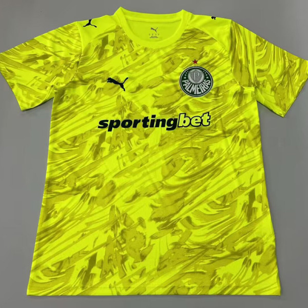 26/27 Palmeiras Dark Yellow Training Shirts