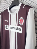 25/26 St. Pauli Special Edition Long Sleeve Soccer Jersey