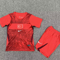 26/27 Turkey Home Kids Soccer Jersey