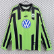1999/2000 Wolfsburg Away Long Sleeve Retro Soccer Jersey