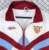 1990/1992 Sevilla Red&White Retro Windbreaker