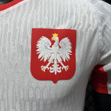 26/27 Poland Home Player Version Soccer Jersey