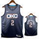 25/26 Thunder GIL GEOUS-ALEXANDE R # 2 Royal Blue City Edition Top Quality Hot Pressing NBA Jersey