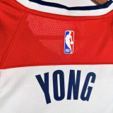 22/23 Wizards YONG # 3 White Top Quality Hot Pressing NBA Jersey