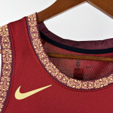 23/24 Cavaliers HARDEN #1 City Edition Red Top Quality Hot Pressing Retro NBA Jersey