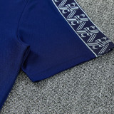 26/27 Man City Royal Blue shirts pants suit(圆领)