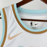 22/23 Cavaliers HARDEN #1White City Edition Top Quality Hot Pressing Retro NBA Jersey