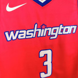 22/23 Wizards YONG # 3 Red City Edition Top Quality Hot Pressing NBA Jersey