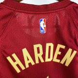 22/23 Cavaliers HARDEN #1 Red Top Quality Hot Pressing Retro NBA Jersey