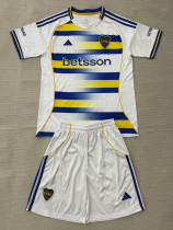 26/27 Boca Juniors Away Kids Soccer Jersey