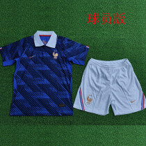 26/27 France Home Kids Player Version Soccer Jersey#球员版