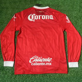 26/27 Toluca CD Home Long Sleeve Soccer Jersey