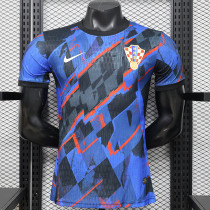 26/27 Croatia Special Edition Blue Player Version Soccer Jersey