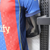 26/27 BAR Leisure Retro Red&Blue Player Version Soccer Jersey