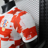 26/27 Croatia Special Edition Red White Player Version Soccer Jersey