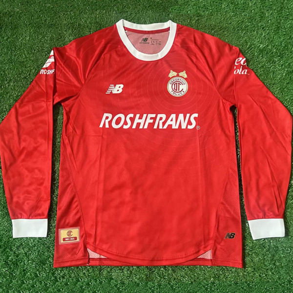 26/27 Toluca CD Home Long Sleeve Soccer Jersey