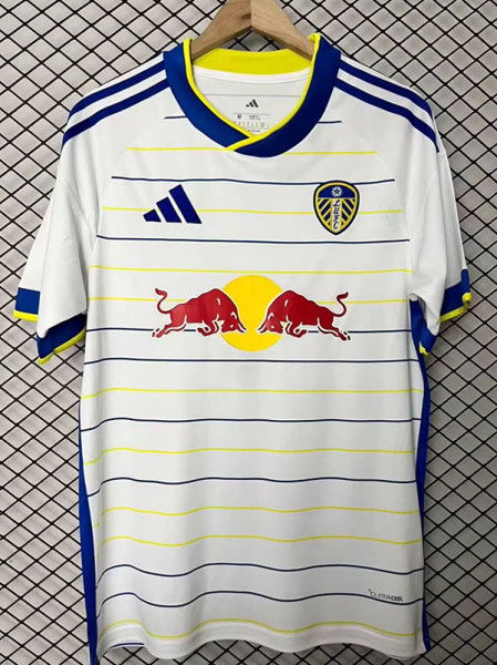 26/27 Leeds United Home Fans Soccer Jersey