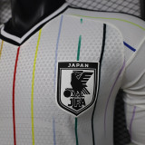 26/27 Japan Away Long Sleeve Player Version Soccer Jersey