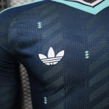 26/27Germany Away Long Sleeve Player Version Soccer Jersey