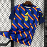 26/27 Spain pre-match Blue Training Shirts