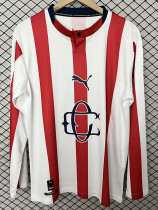 26/27 Chivas 120th Anniversary Edition Long Sleeve Fans Soccer Jersey