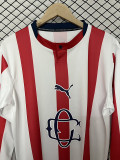 26/27 Chivas 120th Anniversary Edition Long Sleeve Fans Soccer Jersey