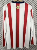 26/27 Chivas 120th Anniversary Edition Long Sleeve Fans Soccer Jersey