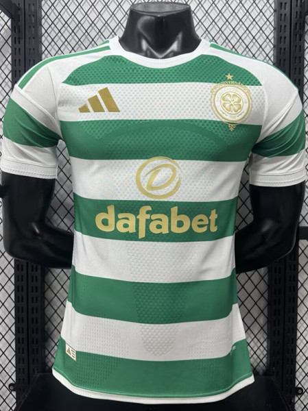 26/27 Celtic Home Player Version Soccer Jersey