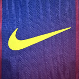 25/26 BAR Home Print Personalized AD Player Version Soccer Jersey