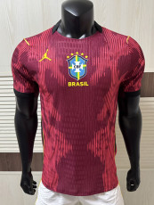 26/27 Brazi Special Edition Red Player Version Soccer Jersey