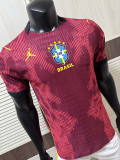 26/27 Brazi Special Edition Red Player Version Soccer Jersey