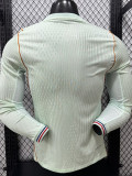 26/27 France Away Long Sleeve Player Version Soccer Jersey(embroidery star刺绣星星)