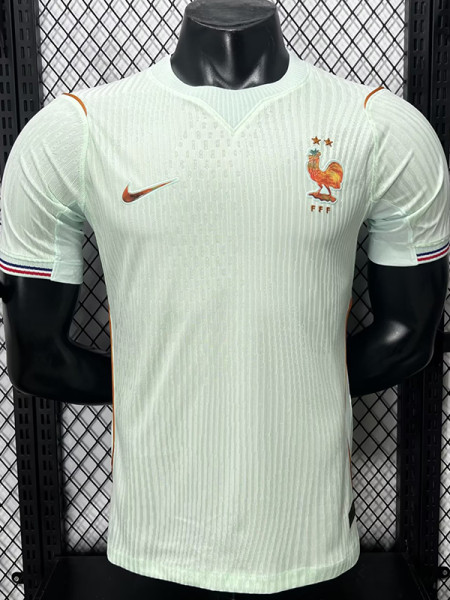 26/27 France Away Player Version Soccer Jersey(embroidery star刺绣星球员)