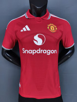 26/27 Man Utd Home Player Version Soccer Jersey