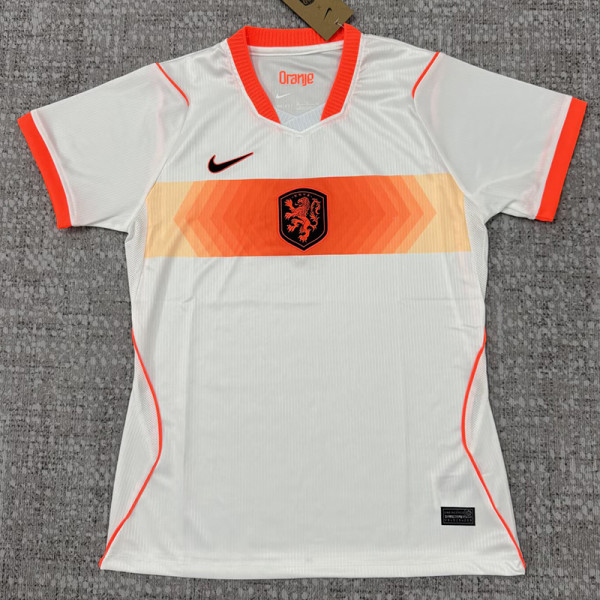26/27 Netherlands Away Women Soccer Jersey#女