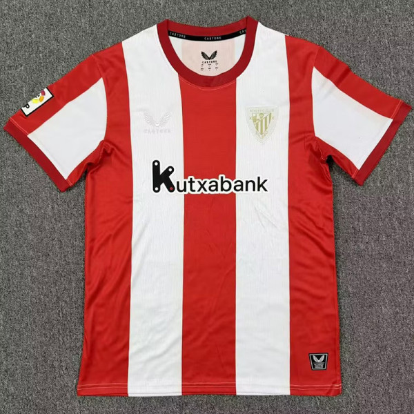 2026 Bilbao Retro Edition Fans Soccer Jersey(带章)